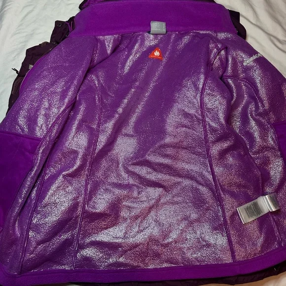 Columbia Women's Dark Purple Ski Jacket - Picture 6 of 8